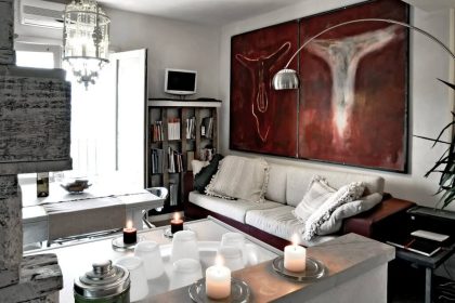 Casa Kimiya's living room