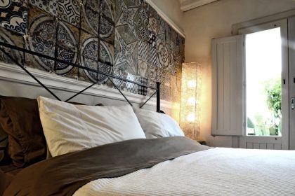 One of the bedrooms of Casa Kimiya