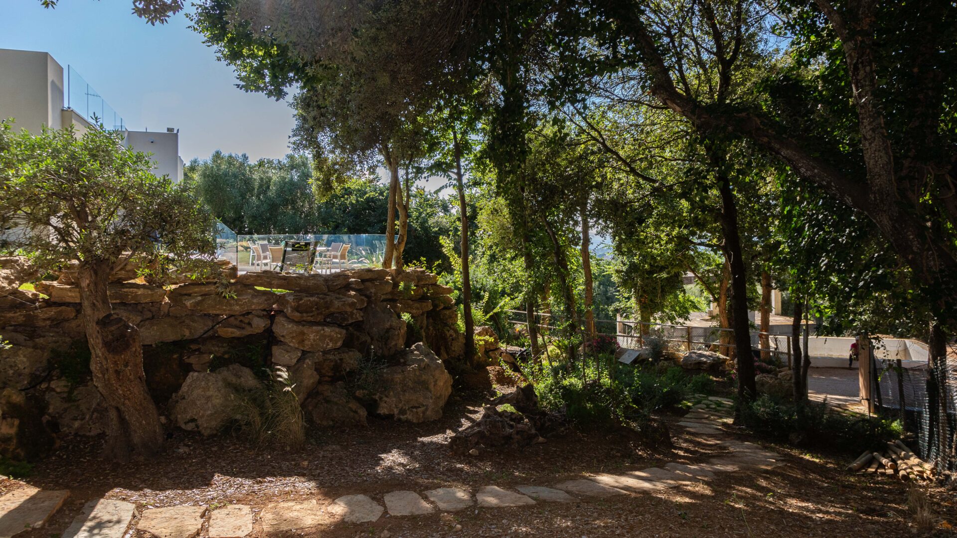 The garden of Villa Ferla Verde