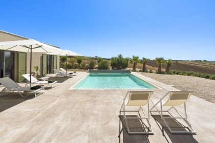 Villa Aria's private pool