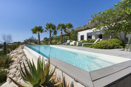 The private pool of Casa Alba