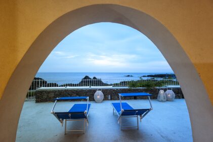 Villa Seashore's terrace