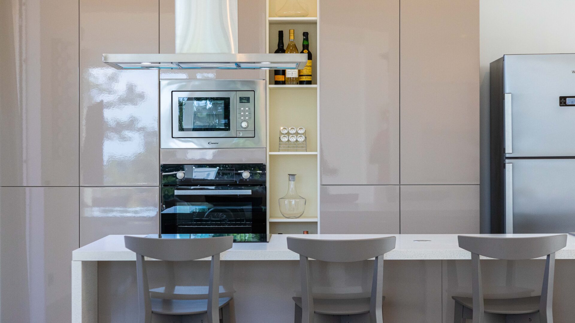 The dining area of Villa Ferla Verde