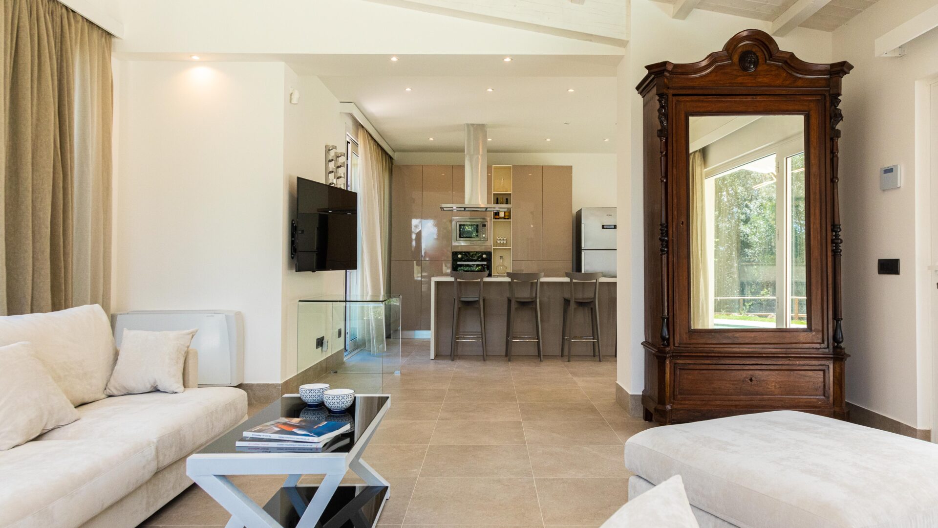 Villa Ferla Verde's living room