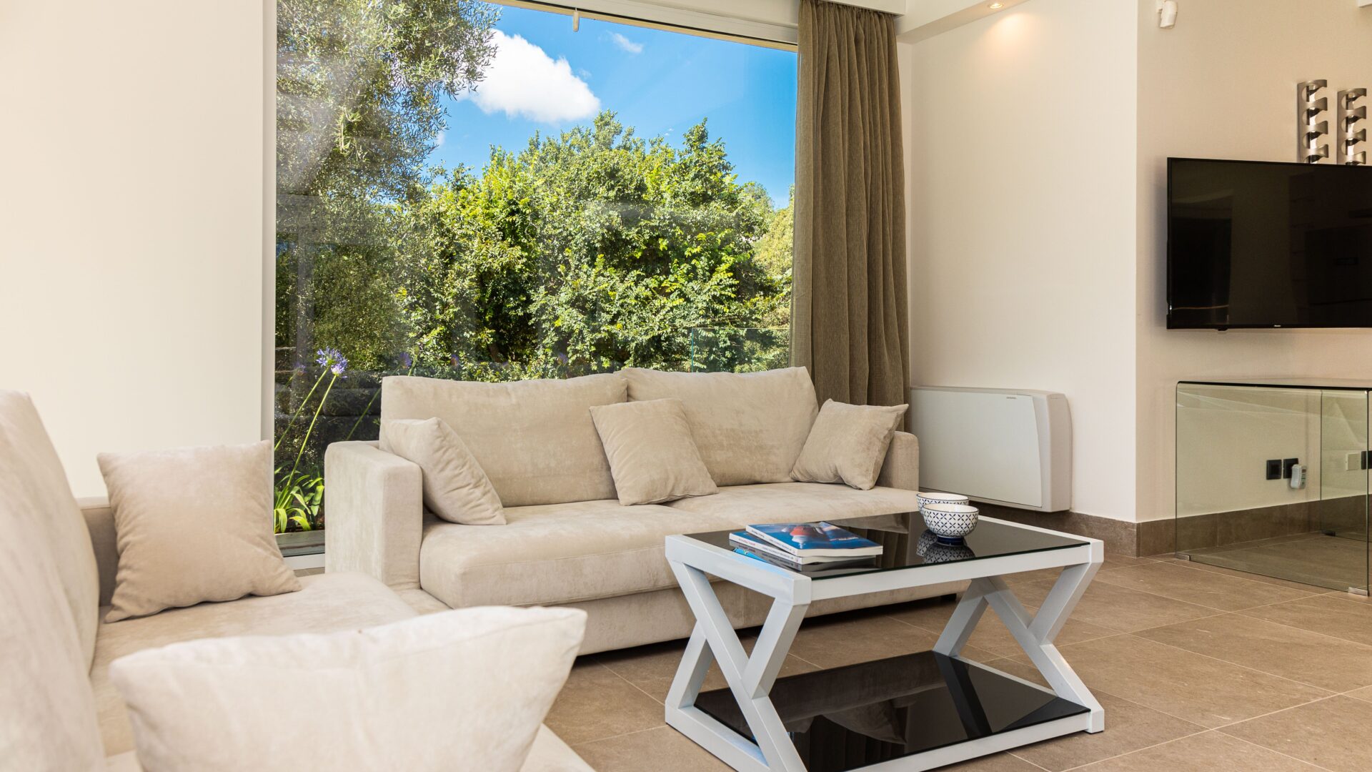 Villa Ferla Verde's living room