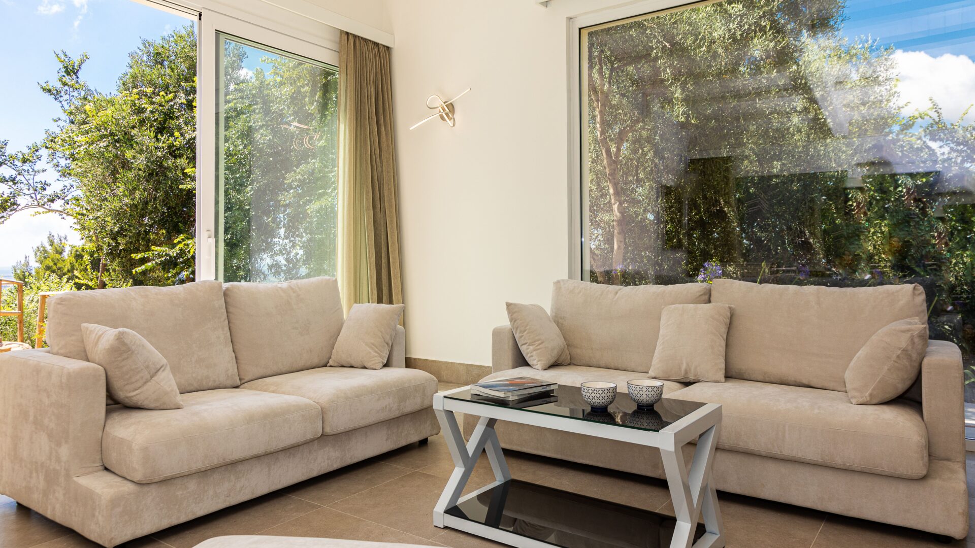 Villa Ferla Verde's living room