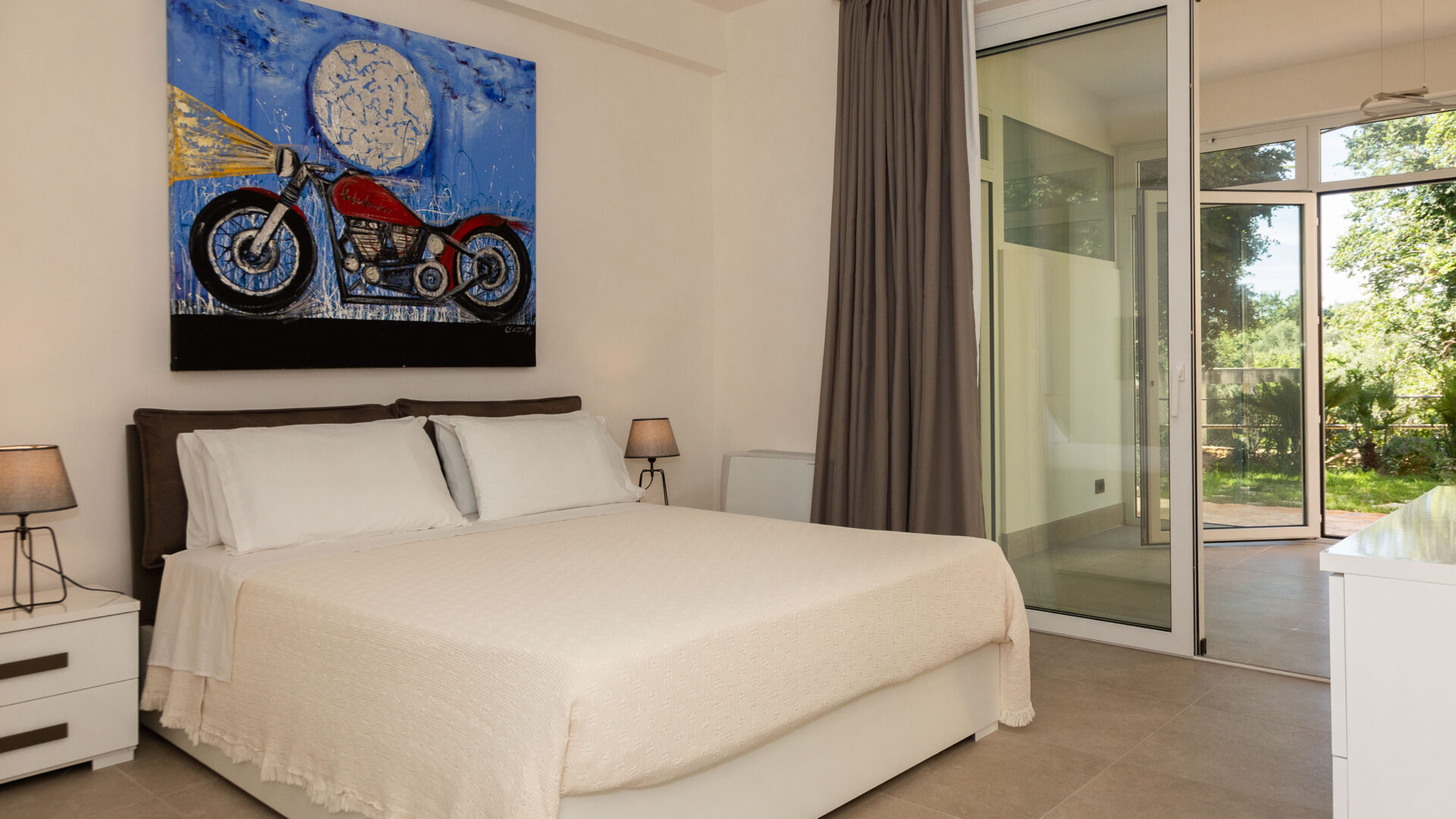 One of the bedroom of Villa Ferla Verde