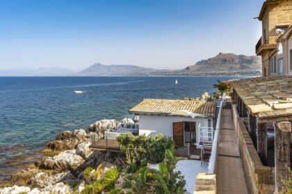 The seaview from Castle Shore