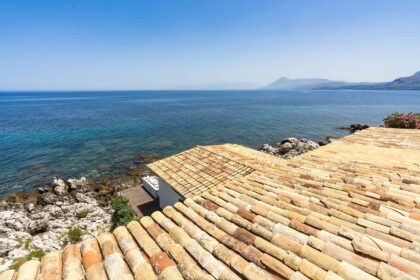 The seaview from the roof of Castle Shore
