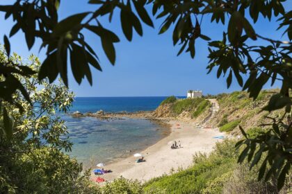 One of the beaches next to Torre Cefalù