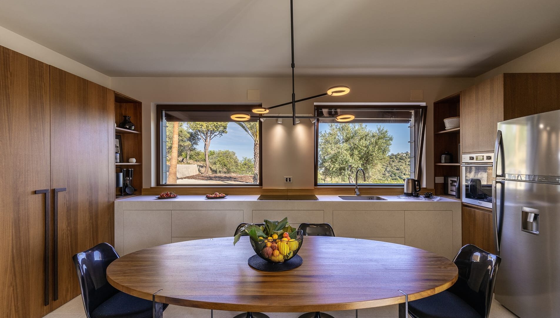 The kitchen of Villa Zenit